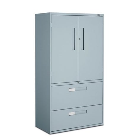 Global Fileworks Cabinet Multi-Stor avec Armoire et Classeur Latéral 9336-5MSL