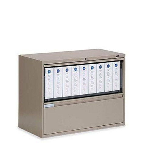 Global Fileworks 9336P-2R1H Classeur latéral 2 tiroirs