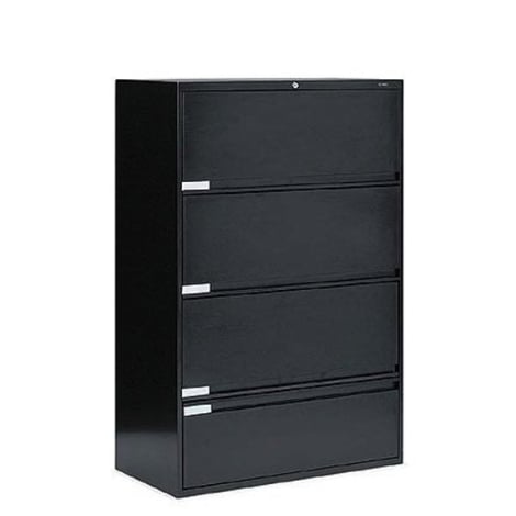 Global Fileworks 9336P-4R1H Classeur latéral 4 tiroirs