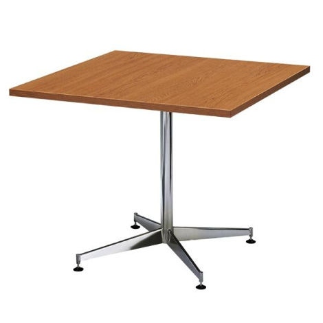 Global CAS - Table carrée pour cafétéria ou réunion - Miel Avant AWH