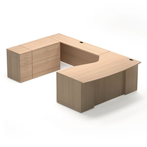 Global ZIRA - Computer desk suite ZL-10 - TMP - Left hand side application.