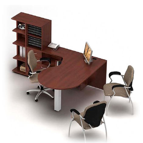 Global ZIRA - Computer Desk Suite ZL-27 - Left hand side application
