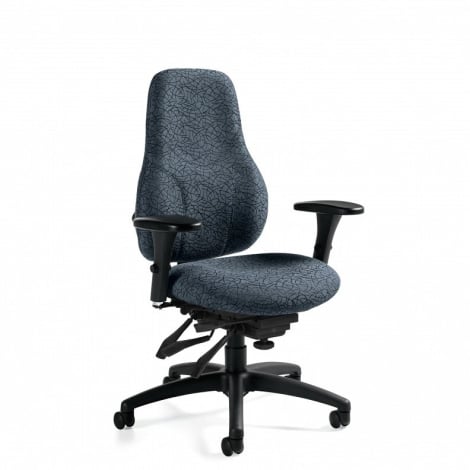 Global Chaise Ergonomique de Bureau - Tritek 7482-3 - Option de siège Standard - Ugoburo
