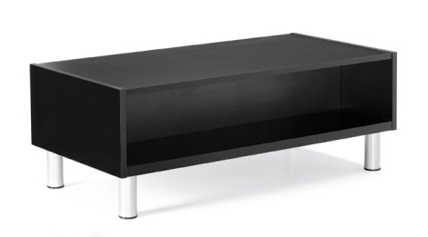 Global Citi 7887 Table de réception de centre - Noir - BLK