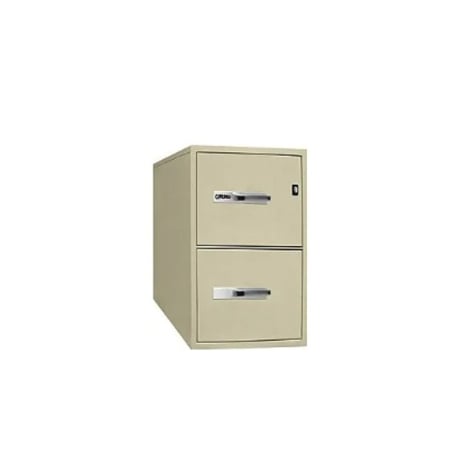 Gardex Classeur Vertical Antifeu - 2 Tiroirs - GF-252