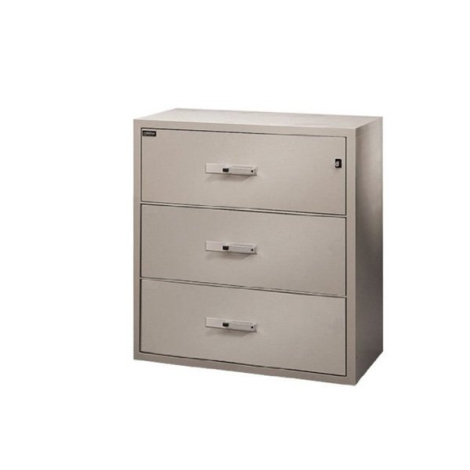 Gardex GL-403 Fire resistant lateral cabinet - 3 drawers