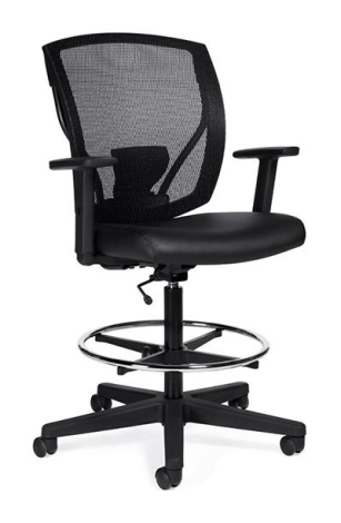 Global Ibex MVL-2803 Fauteuil de bureau ergonomique avec dossier Mesh