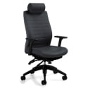 Global Aspen 2850-3 High back ergonomic chair with headrest