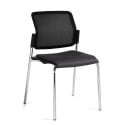Global Mesh Back Armless Stacking Chair - Sonic 3D 6509MB