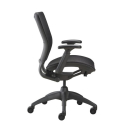 Nightingale Chaise dossier moyen en filet - WXO 5800 - noir