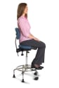 Ergocentric Chaise 3 en 1 Assis-Debout - Position assise hauteur comptoir