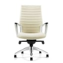 Global Accord 2670-2 Fauteuil de bureau à haut dossier - Sable blanc SO45
