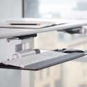 Humanscale - Support à clavier pour table Float - Blanc