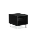 Global Citi 7885 Table de réception de bout ou de coin - Noir - BLK