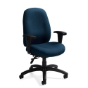 Global Granada Deluxe 1171-5 - Chaise opérateur Deluxe - Tissu Imprints - IM76 Marin