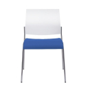 AllSeating Tuck - Stacking Chair - Cotton Back - Indigo Seat