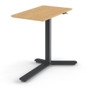 Float Mini - Adjustable Table - Bamboo Top and Carbon Base