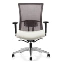 Global Vion - Chaise Ergonomique - Dossier Filet - MS71 Galet