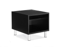 Global Citi 7885 Table de réception de bout ou de coin - Noir - BLK