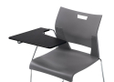 Global Chaise Plastique Tablette Écritoire – Duet 6621TR