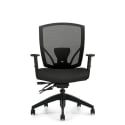 Global Ibex MVL2803 Office multi-tilter chair with Mesh back - Front view