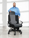  Big High Back Office Chair 500LB – Robust 2526 - Graphite