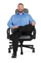  Big High Back Office Chair 500LB – Robust 2526 - Graphite