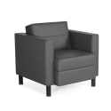 Global Citi 7875- Lounge Chair in Leather
