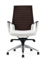 Global Accord 2676-4 Mesh back tilter chair with aluminium base - VU13 Chocolate Fountain