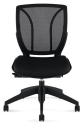 Midnight Black - mesh back and seat fabric