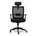 Allseating Chaise d'Ordinateur - Entail - Appui- Tête et Support Lombaire en option