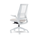 Equation Ergonomic Chair - Rear view, birch frame, Skyline mesh