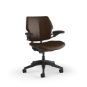 Humanscale Freedom - Chaise ergonomique de bureau - Graphite - Ticino Cuir Canyon TL22C