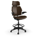 Humanscale Freedom - Chaise Dessinateur - Ticino Cuir Canyon TL22C