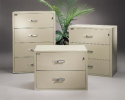Gardex GL-404-44 - Fire safe - high capacity 4 drawers