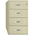 Gardex GL-404-44 - Fire safe - high capacity 4 drawers