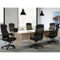 Global OTG Newland - NL120BT - Boat shape conference laminate table 120