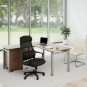 Non-Handed L-Shape Office Desk - Newland NLP222