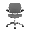 Humanscale Freedom - Bâti Aluminium Poli - Tissu Fourtis Nimbus FT56