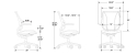 Humanscale Chaise Ergonomique Design - Fiche technique