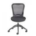 MXO 5907 - Fauteuil conférence à dossier moyen filet sans bras