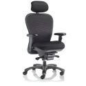 Nightingale CXO 6200 D - Ergonomic chair with mesh back & headrest