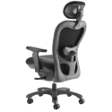 Nightingale CXO 6200 D - Ergonomic chair with mesh back & headrest - Back view