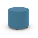 Global Craft MVL13007 - Round Pouf - Blue