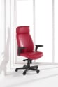 Nightingale Presider 7700 Fauteuil de bureau exécutif avec appui-tête - Cuir Princess Canneberge