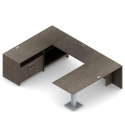 Global Princeton PRC512R - U Shape Desk - Left hand side