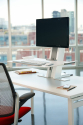 Humanscale QuickStand - Fixed to height adjustable desk converter