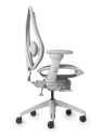ergoCentric tCentric Hybrid Mesh - Chaise Ergonomique - Bâti Gris Clair