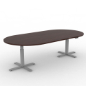 ErgoCentric Oval Standing Conference Table - UpCentric
