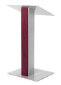 Urbann Wood and Aluminum Lectern Y5 - Mahogany